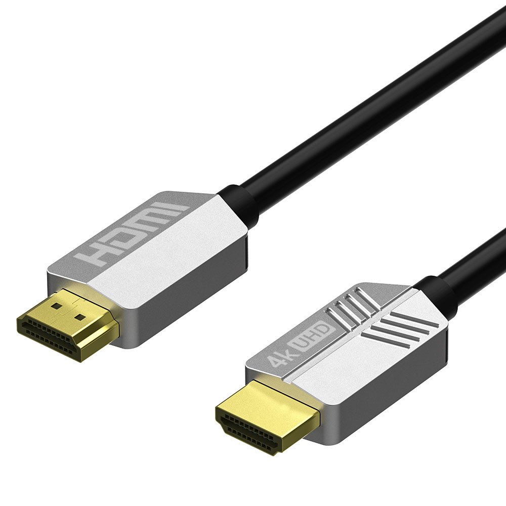 Black HDMI To HDMI Cable , 4K HDR Premium Certified HDMI Cable