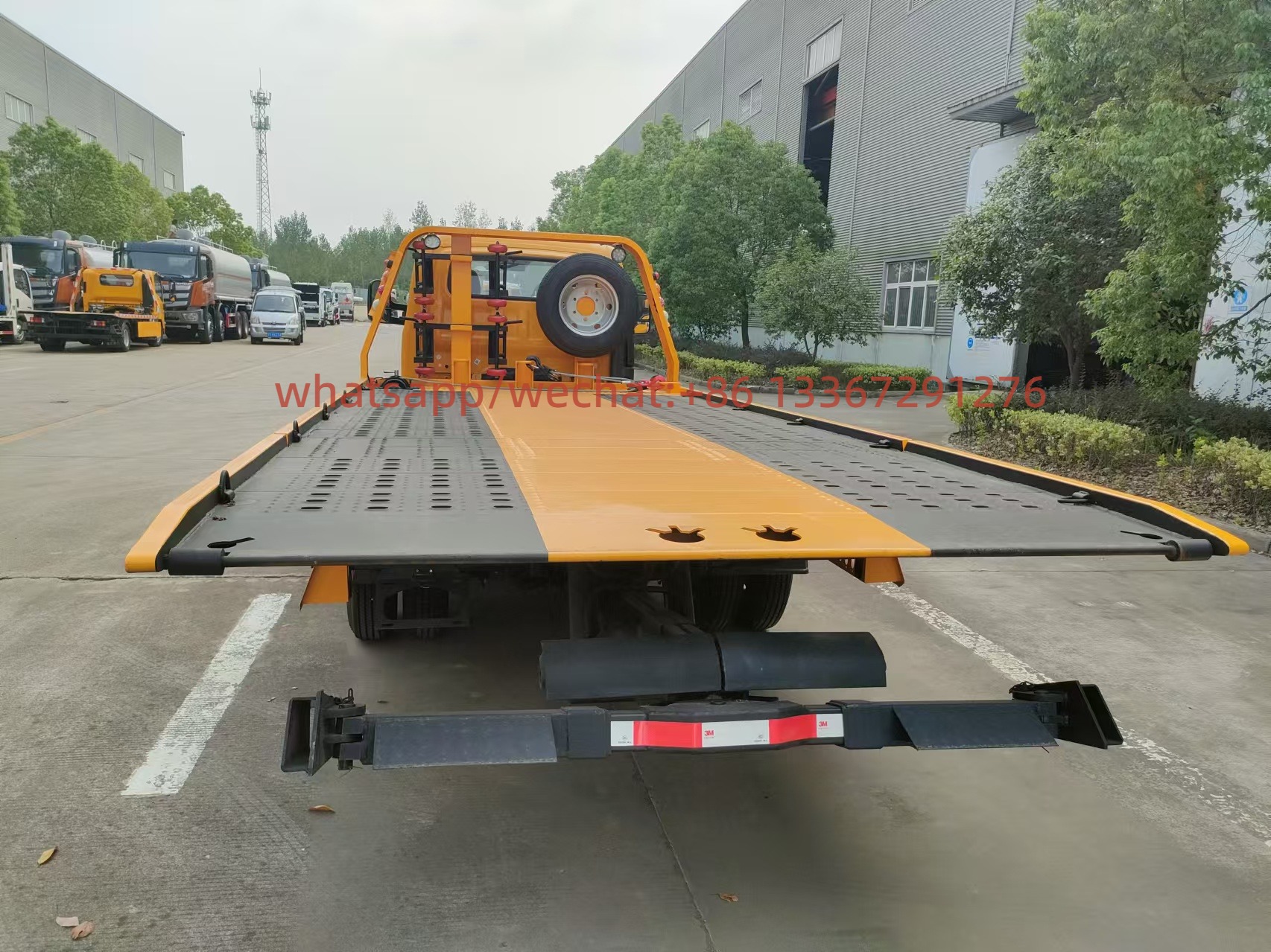 China Factory Supply Customized DFAC DongFeng 3Ton Recovery Truck Small Mini Light Duty 4X2 Flatbed Platform Tow Wrecker Truck