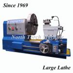 Universal Cnc Heavy Duty Lathe , High Precision Lathe Machine Long Lifespan