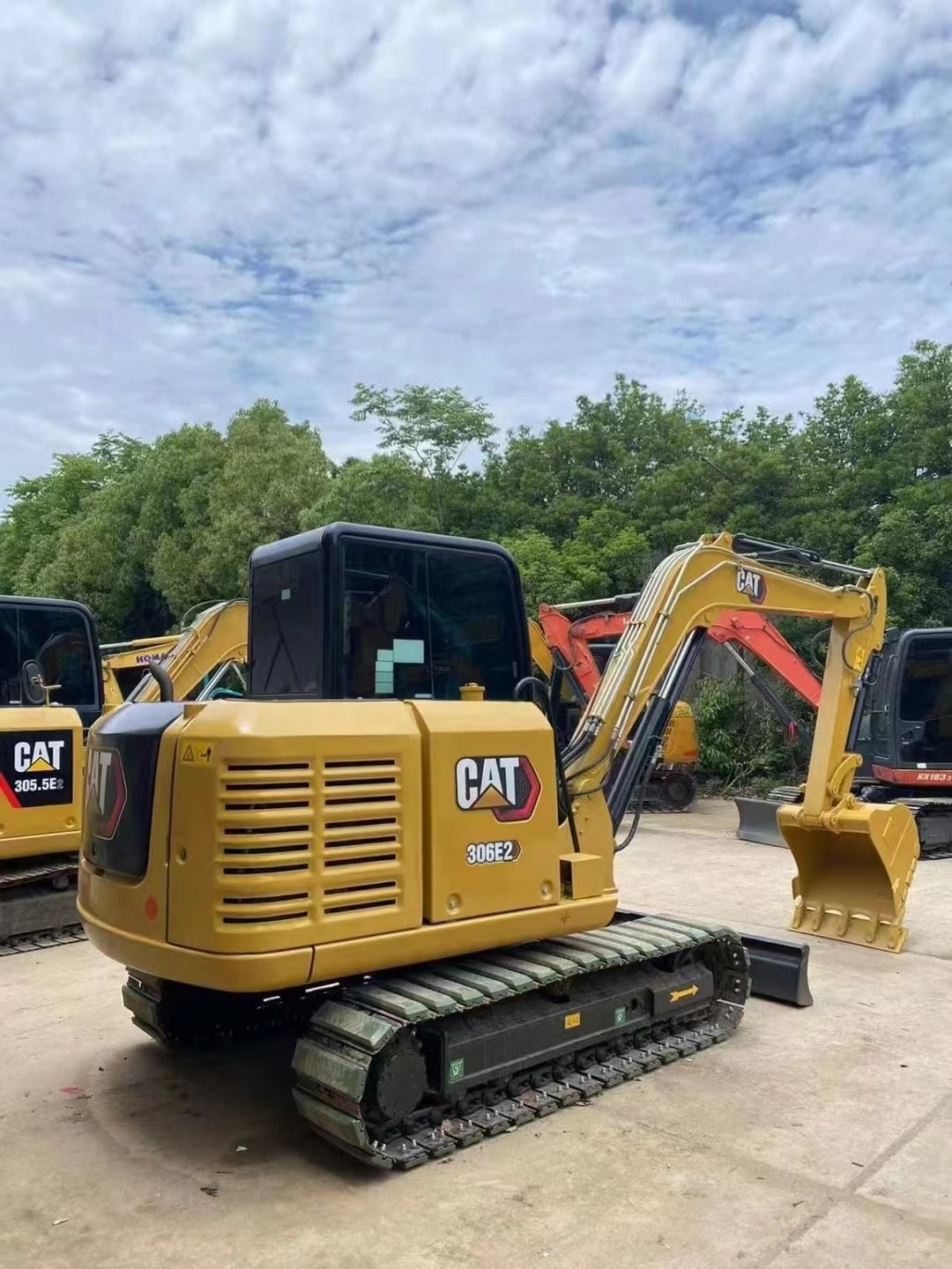 306E2 Small Excavator 6 Ton Mini Hydraulic Excavator