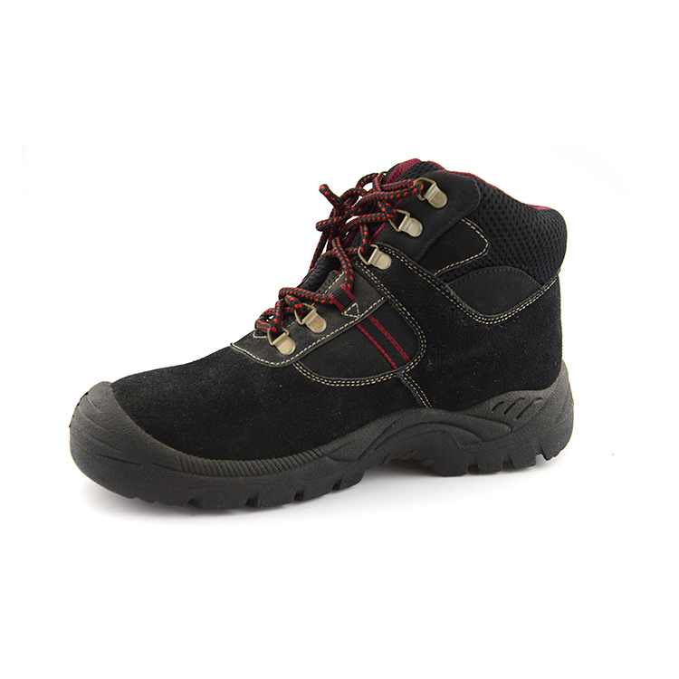 UG-198 Euro37-47 Campela Lined Suede Leather CE EN 20345 Work Protective Safety Shoes