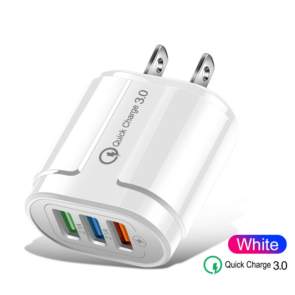 Phone QC3.0 Single USB Fast Charging With Multi Port Charging Head