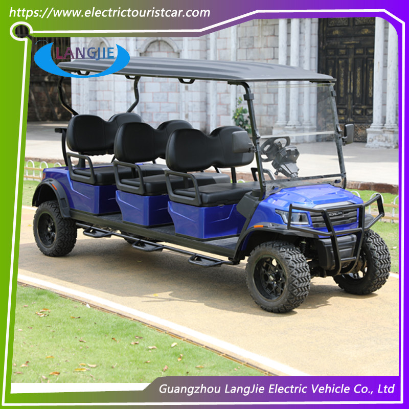 Electric Hunting Car 6 Seater With 5KW AC Motor And CE Outdoor Adventures And Activities