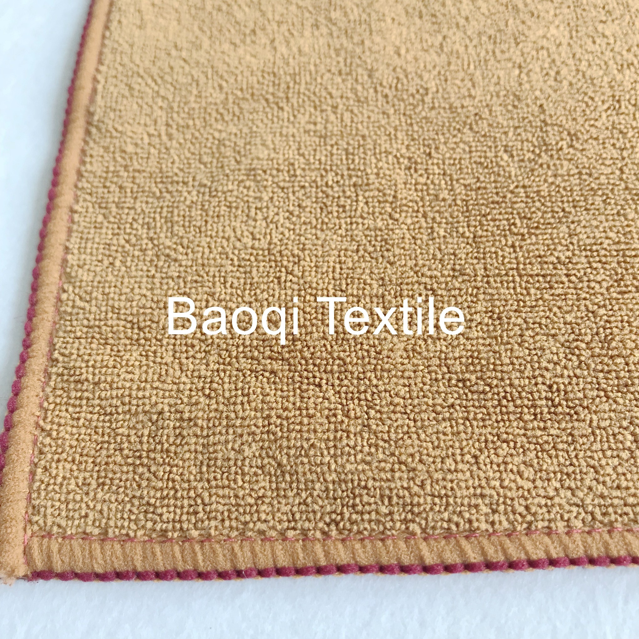 2 color 100% poly 200g 2 layers kitchen towels，microfiber tea towels dry water kitchen towels cleaning rags size 30*30cm