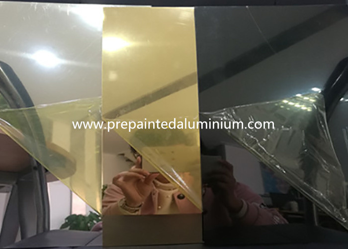 0.50mm Thick Reflective Aluminum Alloy 1085 Mirror Anodized Aluminum Sheet Used For Advertising and Display Signs Making