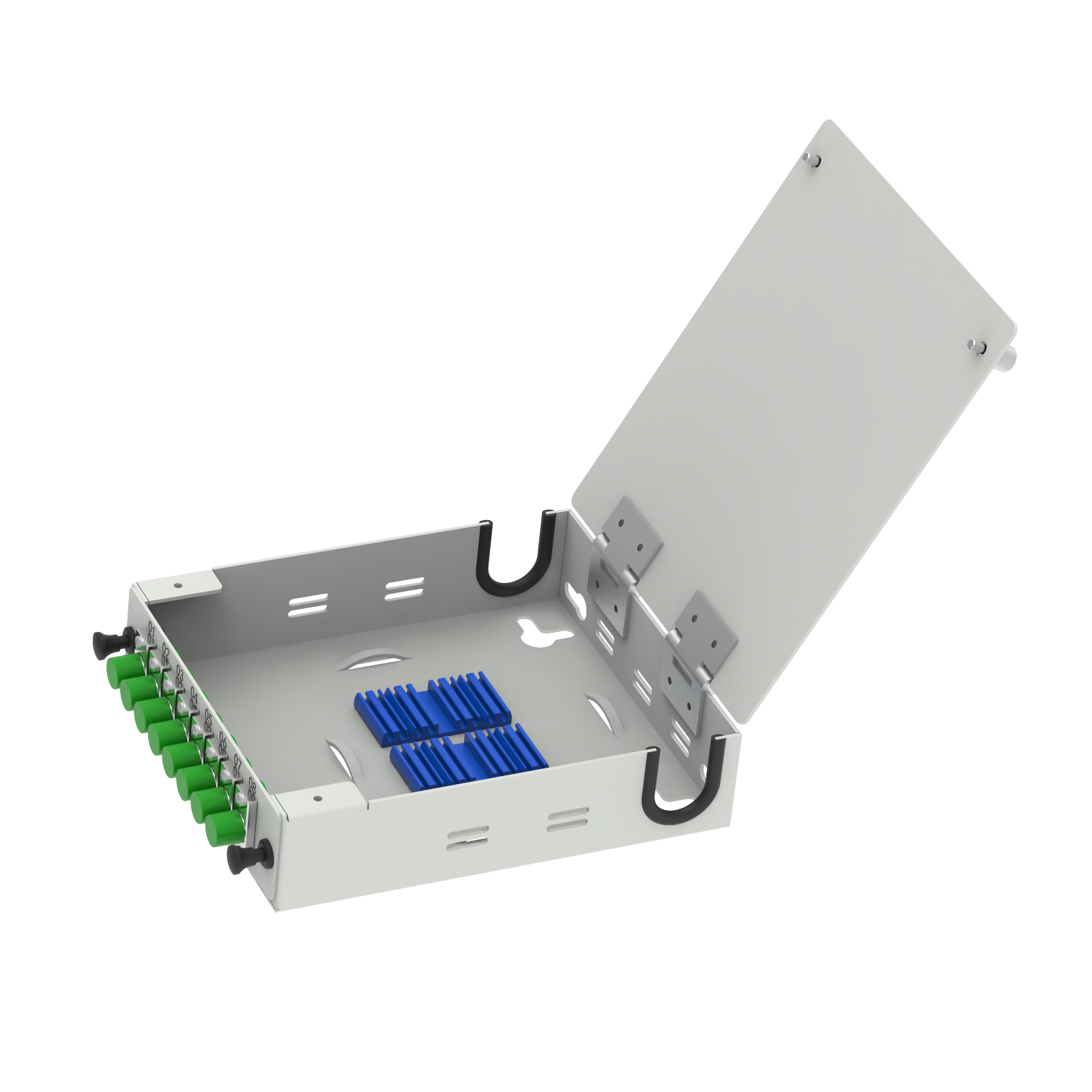 FTTH Network Fiber Optic Distribution Type 8 Cores FC APC FTTH Terminal Box for FTTX