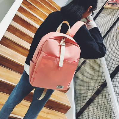 Waterproof Backpack College Students Canvas Bag For Men and Women Fashion Travel