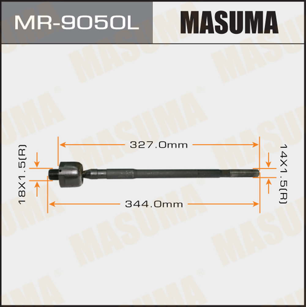 40*5*6cm MR-9050L MASUMA Auto Steering System Lower Inner Rack End S10H-32-240 for MAZDA BONGO