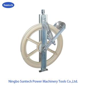 60kn Conductor Stringing Blocks Transmission Line Grounding Roller