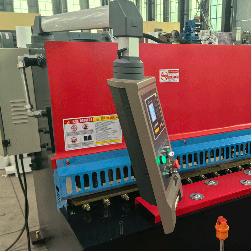 QC12K-4*2500 CNC Hydraulic Swing Shearing Machine With E21S Controller