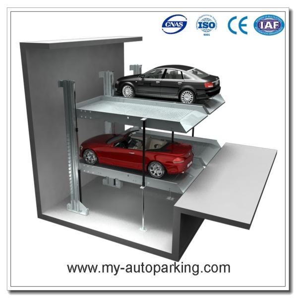 Hot Sale! 2, 4, 6 Cars Double Level Pit Car Parking Lifts/Car Underground Lift