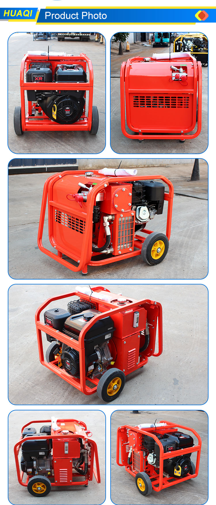 18L Hydraulic Tank Capacity Mini Petrol Engine Power Station for Flexible Applications