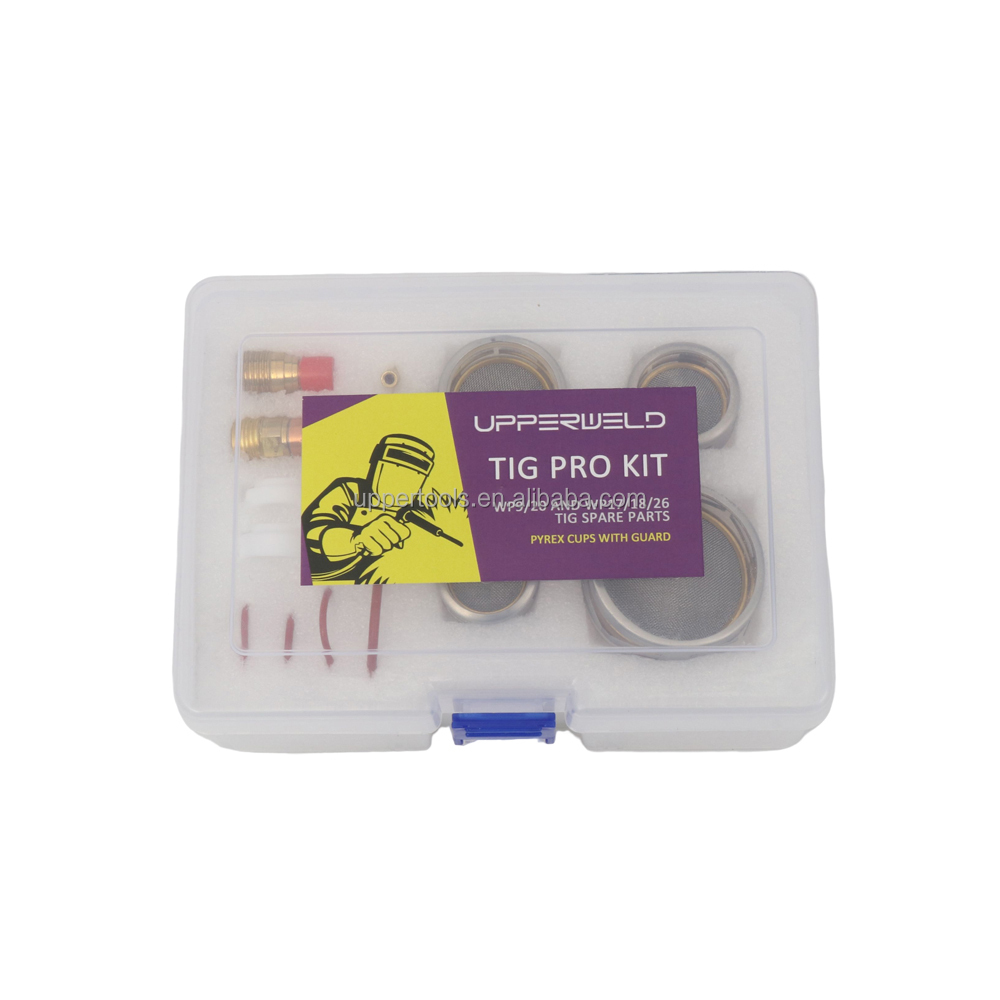 OEM Customized TIG Accessories Gas Lens Wedge Collect and Ceramic Tig Welding Cup Set