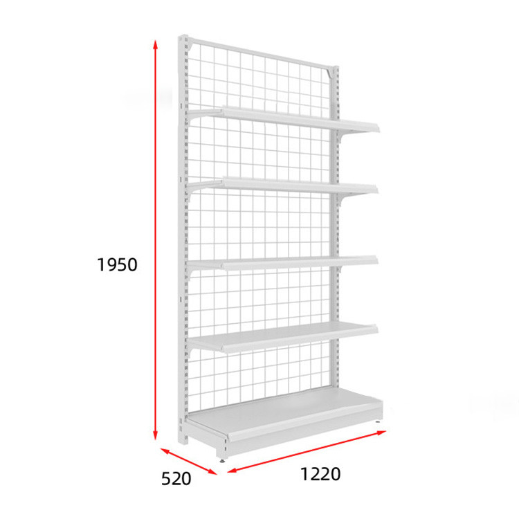 Modern Style Retail Shelving System Made Of Cold Rolled Steel For Display Shelf