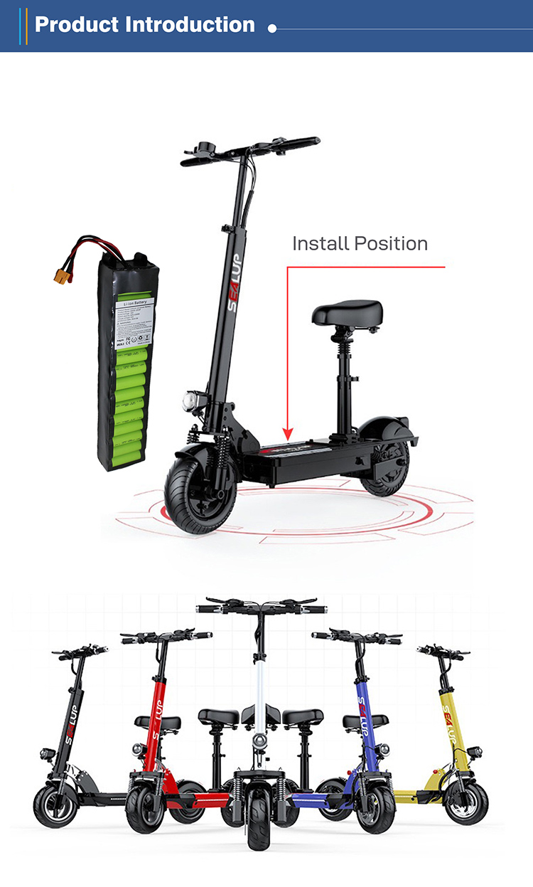 20Ah 50Ah 18650 48V Lithium Ion Battery Pack For Electric Scooter