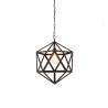 Buy cheap ECOBRT Industrial Polyhedron Pendant Light Vintage Pendant Lighting Antique from wholesalers
