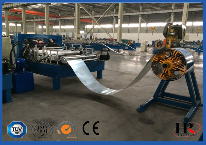 Aluminum Plate Shutter Rolling Machine , Automatic Rolling Machine