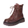 Buy cheap HZM040 Single Shoes Women'S Spring New Thick Heel Pointed Literary Single Shoes from wholesalers