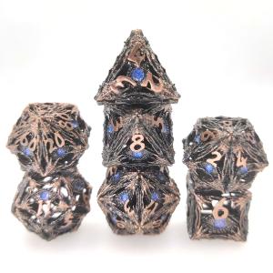 Lightweight Polished Edge RPG Dice polyhedral Dice Light weight GST Multipurpose
