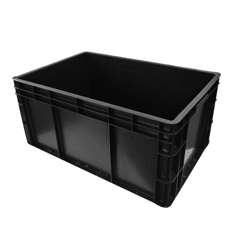 Black Embossing Esd Plastic Bins Anti Static 600x400x330mm