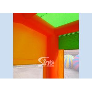 13x13 commercial inflatable module bounce house with various panels made of 18