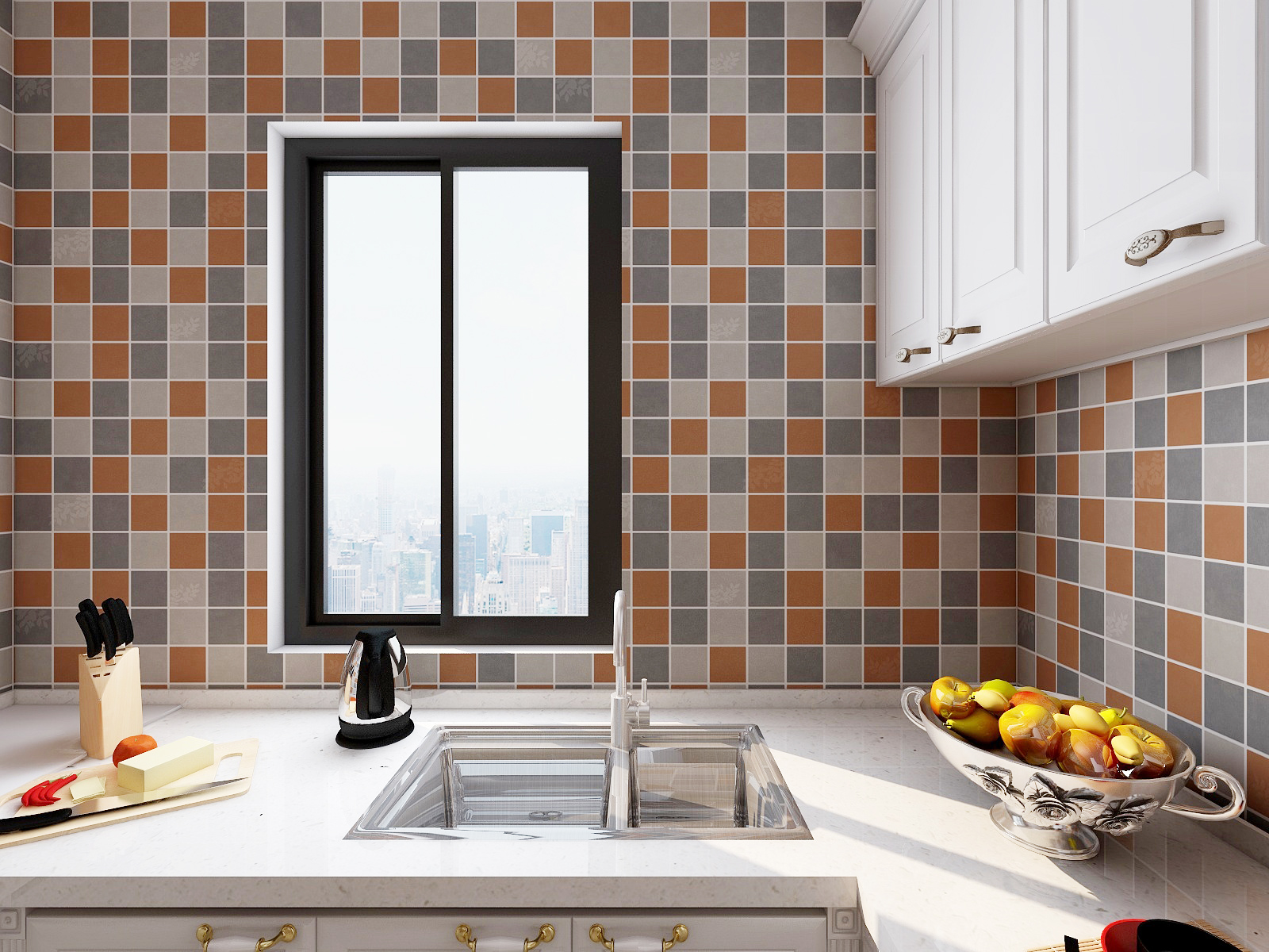 Moisture-Proof Ceramic Tiles 3D Wallpaper for Kitchen Wallpaper Bathroom 3d Wall Stickers