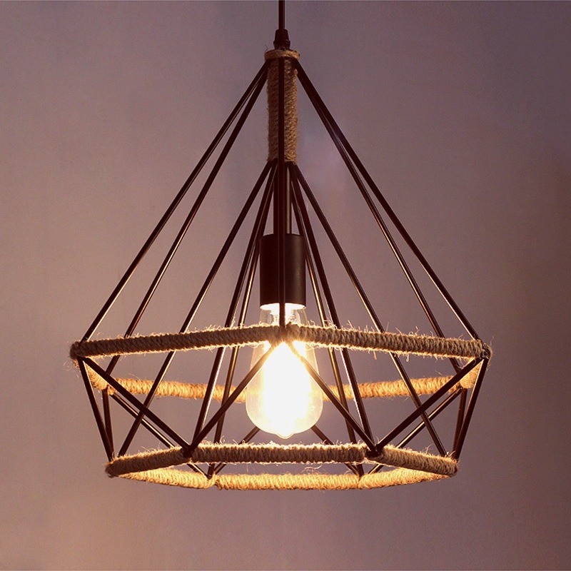 Loft Rope tuscan pendant lighting for Indoor home Lighting Fixtures (WH-VP-28)