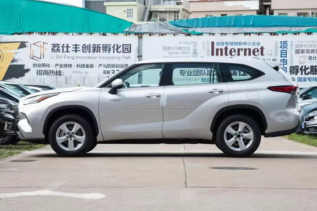 2023 Left Hand Drive Toyota Highlander SUV Cars with Automatic Air Conditioner Made