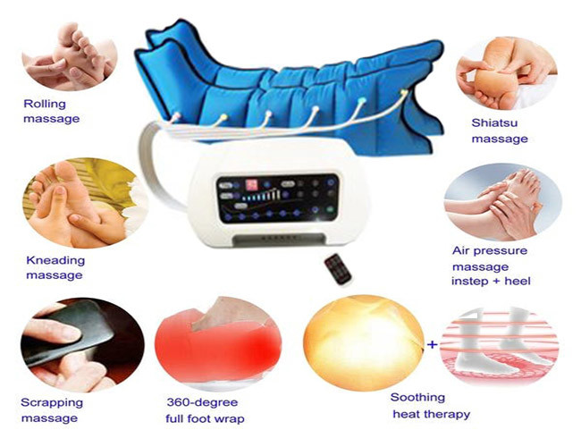6 Pairs Lymph Drainage Weight Loss Pressotherapy Machine