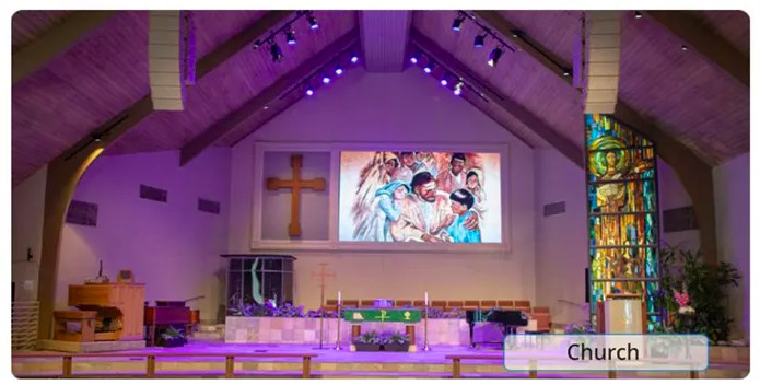 P2 P2.5 IP40 Indoor Led Video Wall Led Transparent Screen 3840Hz