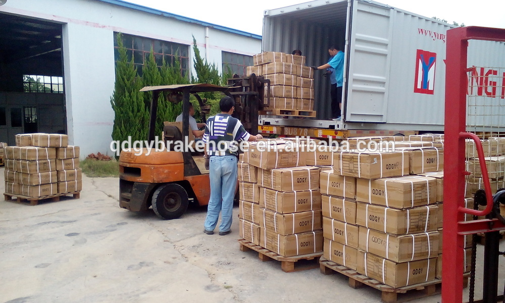 DOT SAE J1401 steel crimped Eye fitting for brake hose