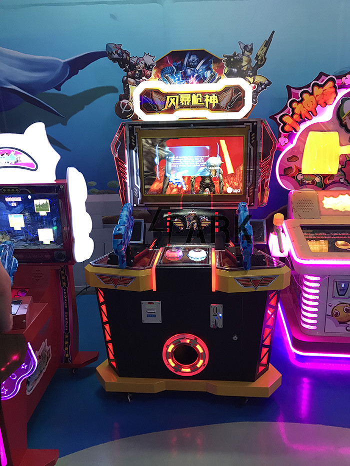 Storm Gun Coin Operated Game Machine For 1-2 Players Multidimensional Sound