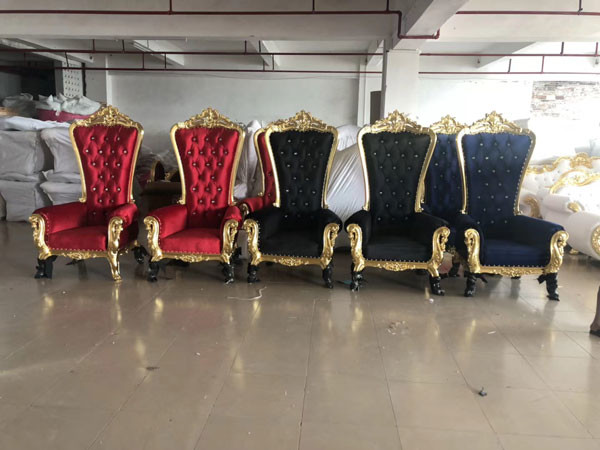 Red Blue White King And Queen Wedding Chairs For Rent High Back Royal Unik Ideas