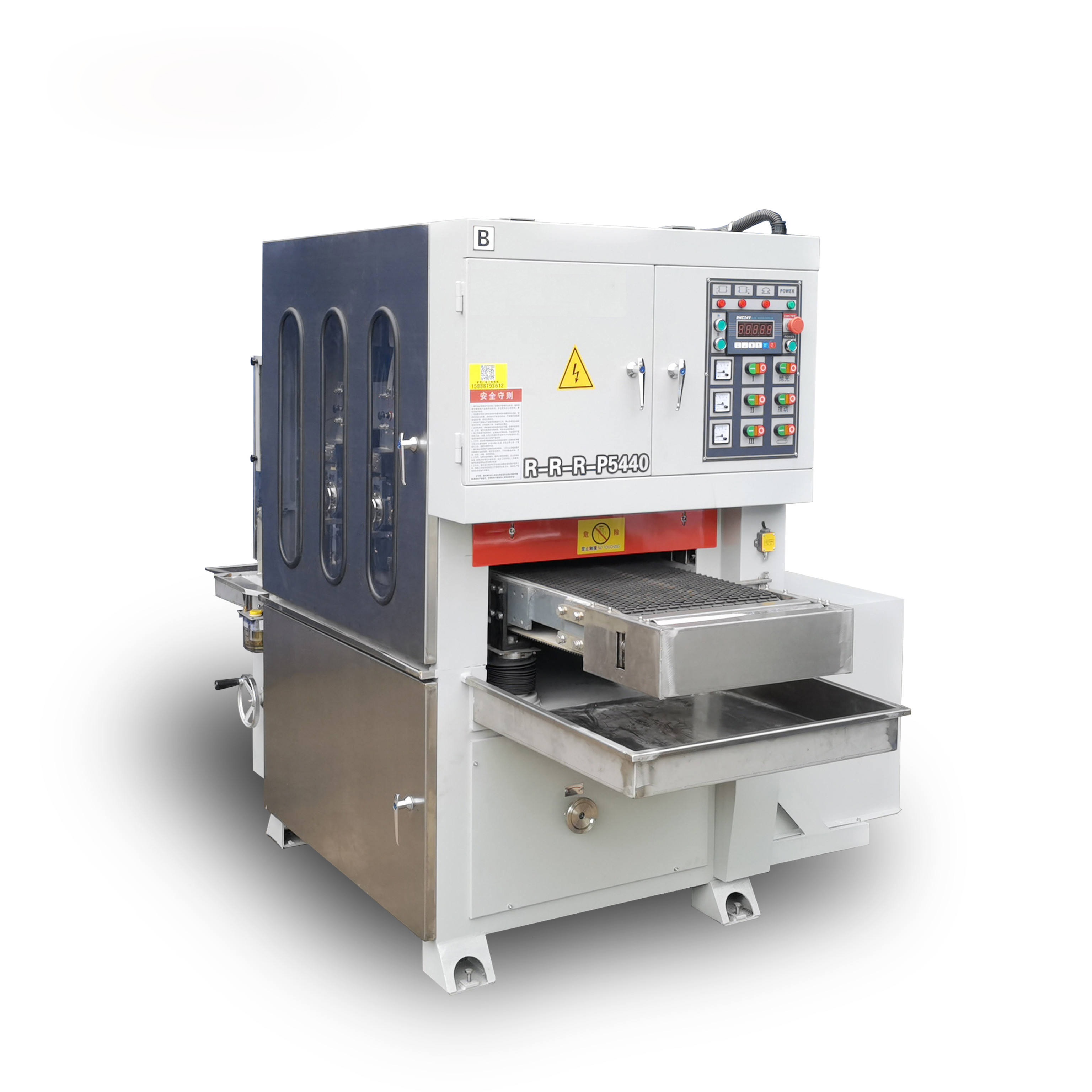 Stainless Steel Plate Wide Belt Sander Water Grinding Plane Polishing Machine