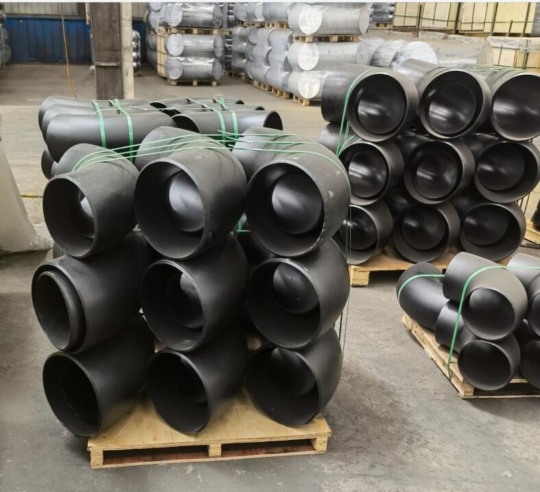 ASME B16.9 Butt Welded Pipe Fittings SCH10 SCH20 STD SCH40 SCH80 Black Steel Elbow