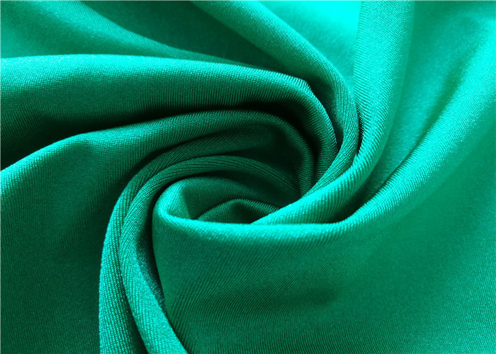 Breathable Polyester Spandex Weft Knitted Fabric Swimwear Material 180cm Width