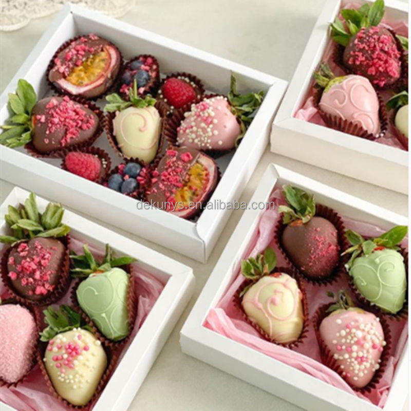 Cardboard Assorted Chocolate Box Packaging Matt Lamination Custom Printed
