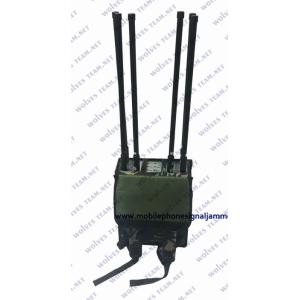 China Military 80W High Power RF Signal Backpack Jammer GSM 3G 4G Cell Phone Drone Signal Jammer on sale