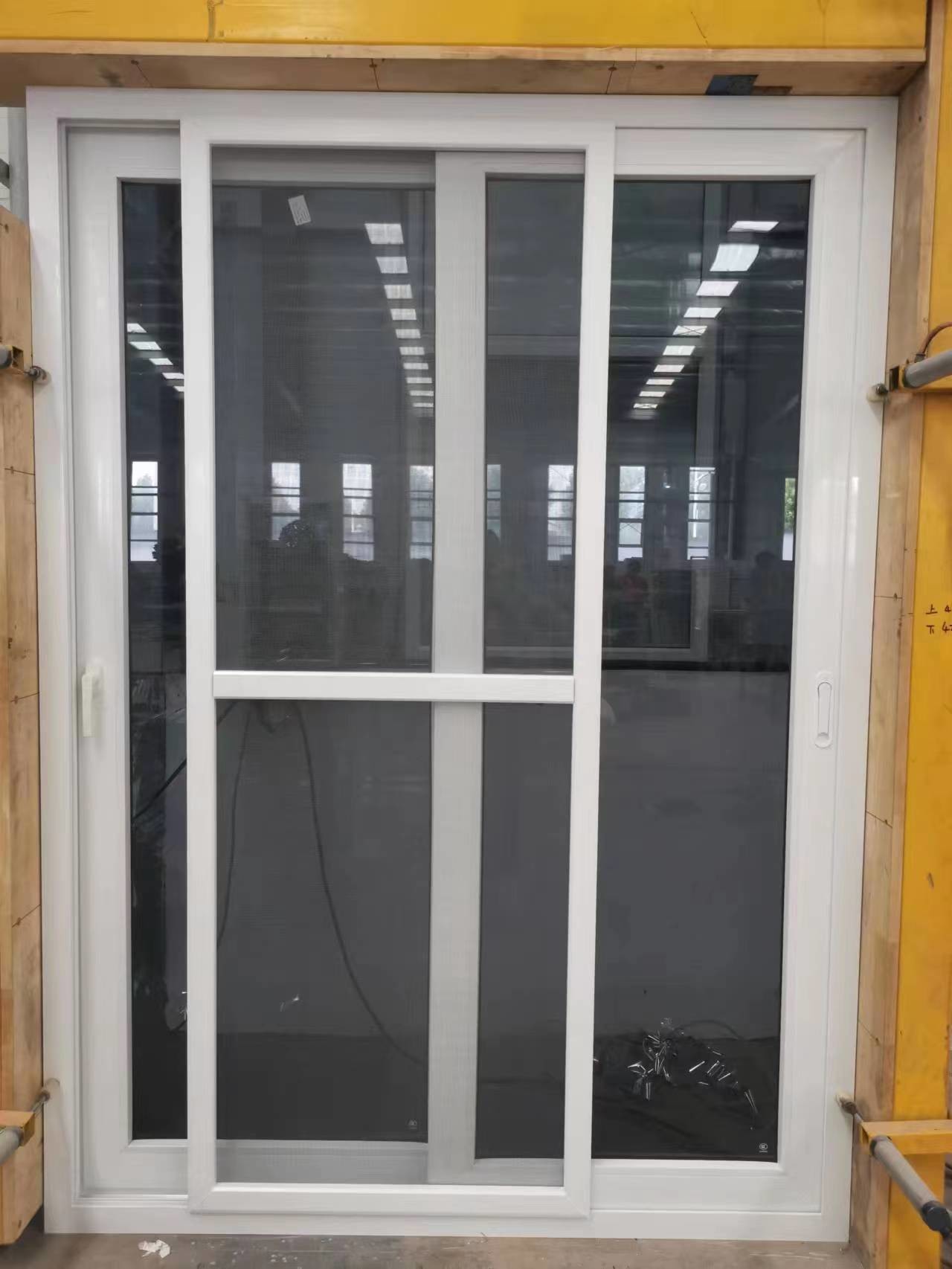 Residential Exterior Sliding Door PVC Insulating Sliding Glass Doors For Offices