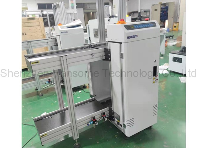 Professional Automatic SMT Magazine UnLoader PCB Handling Equipment With Tower Light Display