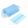 Buy cheap Breathable Disposable Breathing Mask Blue Face Masks For Germ Protection from wholesalers
