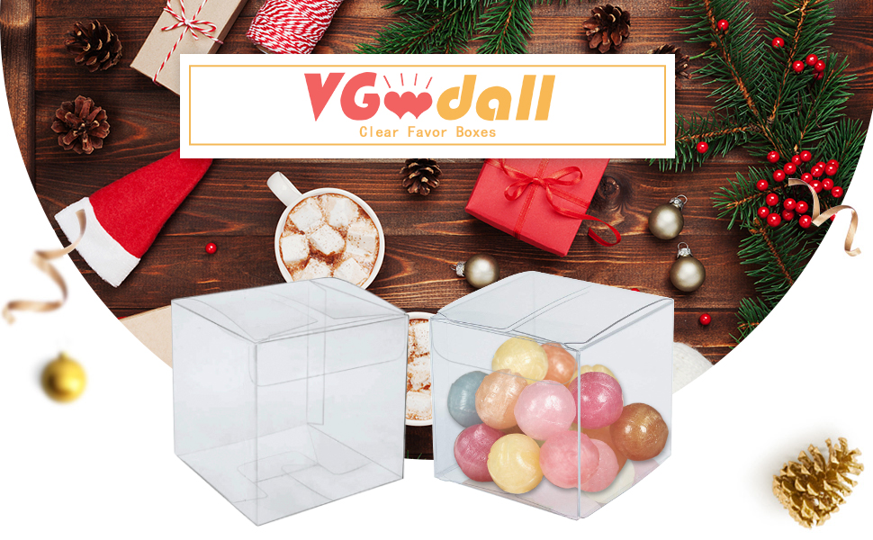 Clear Favor Boxes,