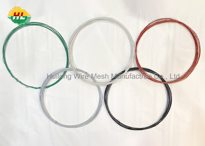 22 Gauge Iron Binding Wire Soft Annealed Pvc Coated Steel Wire