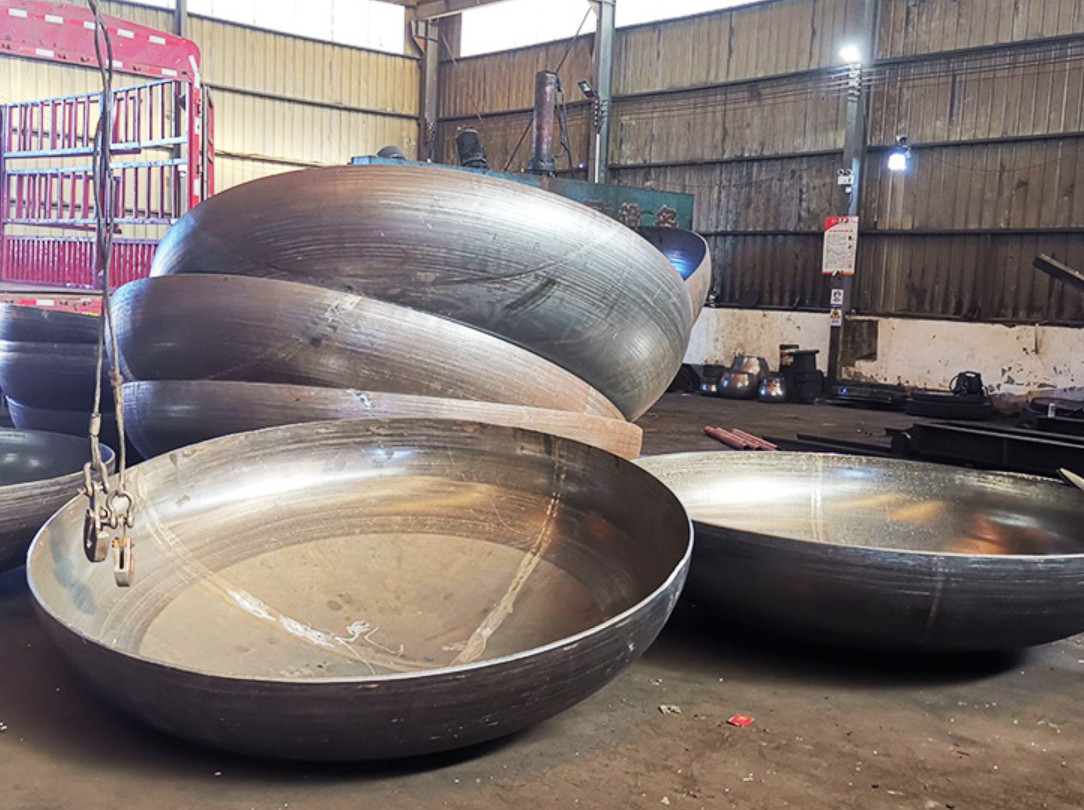 Pressure Vessel Dished End Dimensions Spherical Plugging Welded