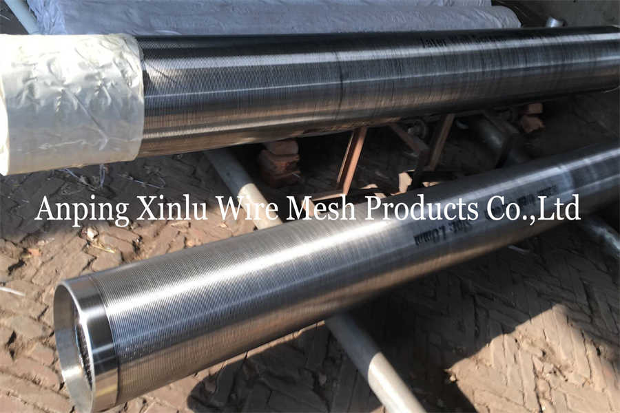 V Wire Wrapped Water Well Screens Or Johnson Wedge Wire Screen Pipe For Pump Drilling