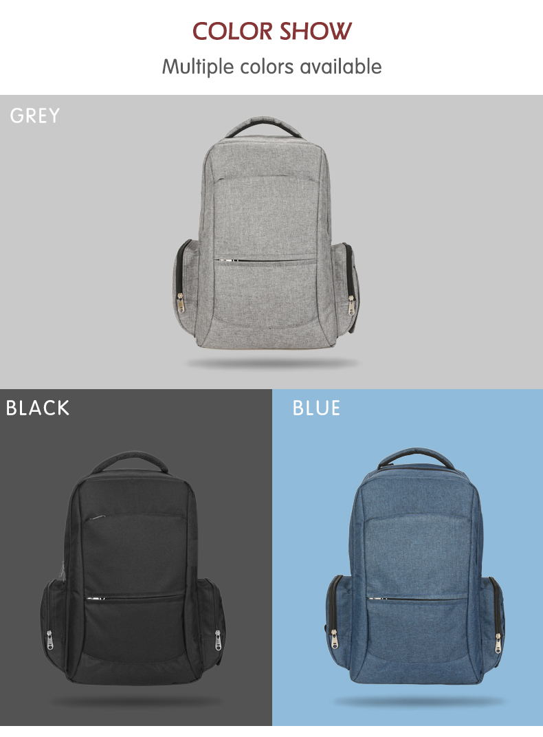 Oxford Diaper Travel Pouch Bag Backpack With Usb Charging Port 0.9kg