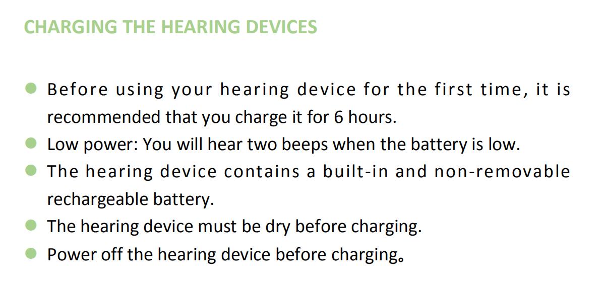 Open Fit 16 Channels BTE Hearing Aids Retone Deaf In One Ear