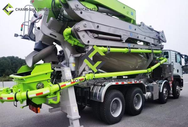 Open Hydraulic Control Four Arm M-shaped Folding 32-4M Truck-mounted Concrete