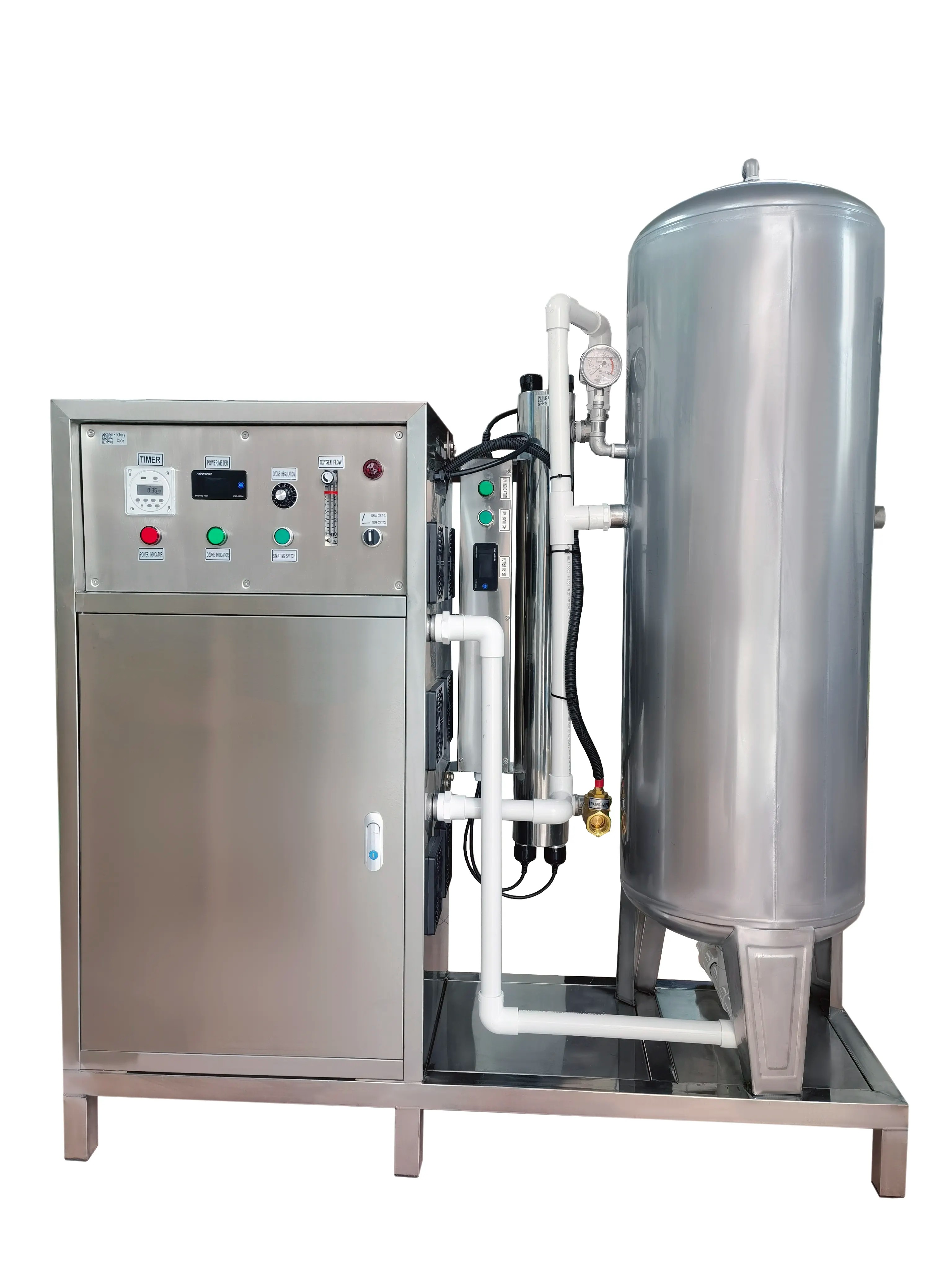 1.2KW Industrial Seawater Purification Ro Water Treatment Plant Used Mineral Water Equipment Ozone Generator