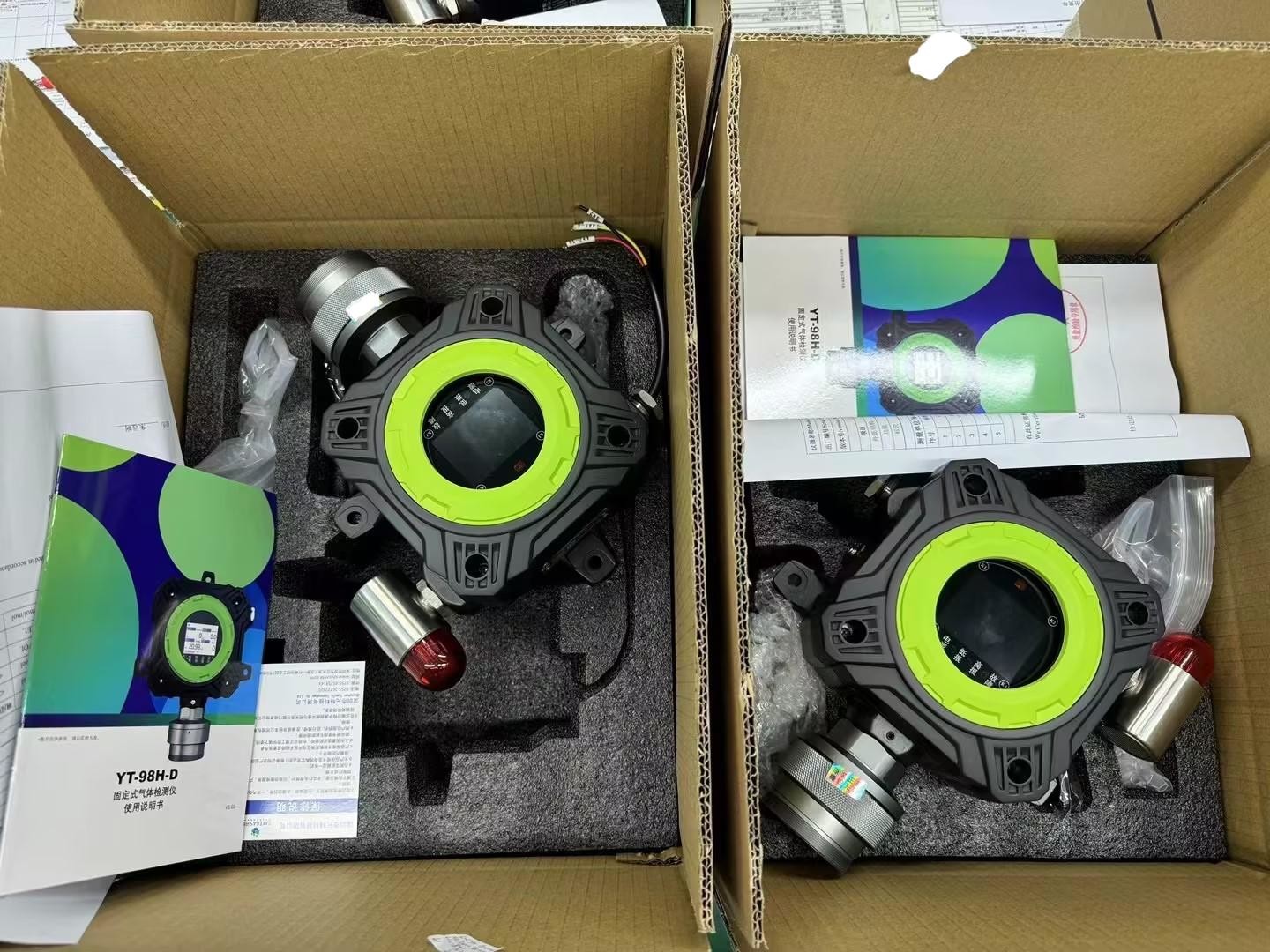 1-6 Kinds Gases Analyzers Wireless Data Transmission Fix Wall Mount Toxic Gas Detector